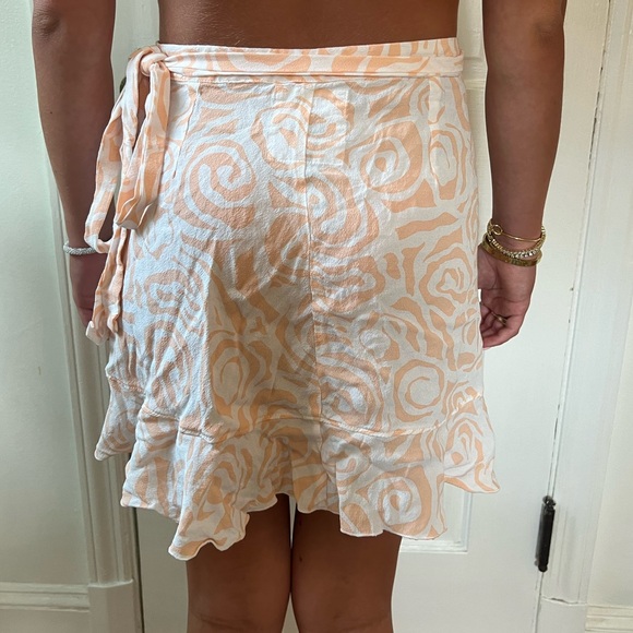 Wrap Tie Skirt - Picture 3 of 4